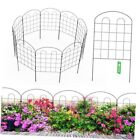 Metal Decorative Garden Fences Fencing For Yard Flower Bed - 24”(h) X 20 Pack