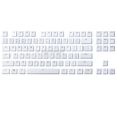 A full set G915 TKL 87 White Key caps  for Logitech G813 G913 G815 G915 Keyboard - Image 1 of 4