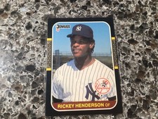 U-Pick Rickey Henderson SINGLES A’s Angels Yankees  - YOU PICK ANY CARD(S)