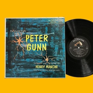 The Music From Peter Gunn Henry Mancini Vintage Vinyl LP Record - Picture 1 of 4