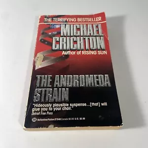 The Andromeda Strain by Michael Crichton (1993 Mass Market Paperback) DD8560 - Imagen 1 de 3