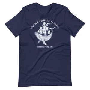 Blue Whale Tavern Dark Shadows Short-Sleeve Unisex T-Shirt - Picture 1 of 15