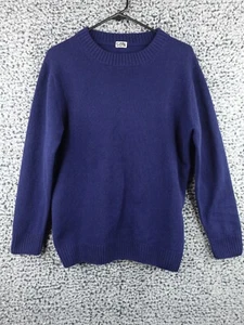 Son of a Tailor Gr. M 100% Merinowolle Ripppullover dunkelblau - Bild 1 von 17