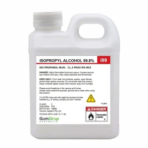 Isopropyl Alcohol 99.8% IPA Rubbing Alcohol 1 LT - Picture 1 of 1