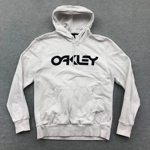 Oakley Locked In B1B Po Hoodie Men's Sweatshirt Athletic White Size Small ** - Picture 1 of 18