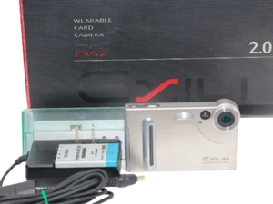 CASIO EXILIM EX-S2 Silver Compact Camera Tested and Working From Japan Used - Picture 1 of 4