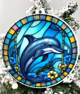 Delfin Weihnachtsschmuck - Bild 1 von 16