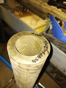 4" x 2-3/4" x 10-1/4" DE GRAN TAMAÑO 954 Rodamiento Bronce BUJE Matl TUBO DE BRONCE - Imagen 1 de 4