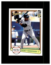 RICKEY HENDERSON YOU U PICK .99 UNLIMITED SHIPPING HIGH GRADE CARDS OAKLAND A'S