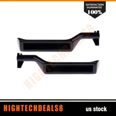 Black Metal Inner Pair Set for Ford Bronco F150 F250 F350 F800 F53 Door Handle - Image 1 of 4