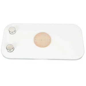 *´ Beige 400x800mm Removable Rectangular Table Solid Wood RV Table Board With 2 - Picture 1 of 12