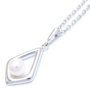 MIKIMOTO Silver Clasp Pearl 4.5 mm Necklace /199457