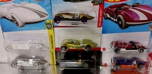 Hot Wheels TWIN MILL-7 Car Lot-Treasure Hunt-Braille Racers-Since ‘68-Game Over - Picture 1 of 24