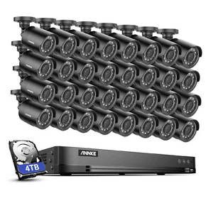 ANNKE 32CH 3K 5in1 DVR Outdoor 1080P Color Security Camera System AI Detection - Picture 1 of 33