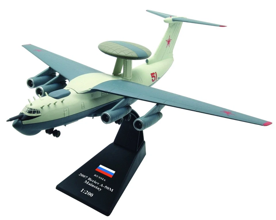 Amercom 1:200 Beriev A-50M Mainstay Russian AF Red 51 Ivanovo Severny AB ACLB12 - Image 1 of 1