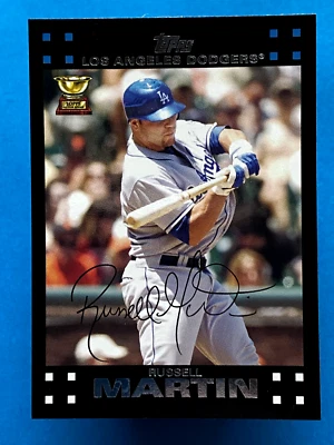 Topps Russell Martin #463 2007 Foto 1 de 2