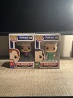 Funko Pop! Talladega Nights Cal Naughton Jr. 184 & Jean Girard 185 W/ Protectors