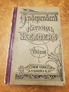 Watson's Independent National Reader - 5th reader 1880 - Imagen 1 de 5