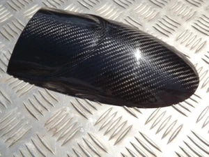 Carbon Fibre Triumph Street Twin 16 Fender Extender Front Mudguard Extension - Picture 1 of 1