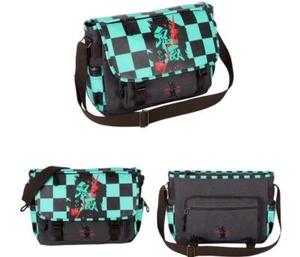 Demon Slayer: Kimetsu no Yaiba Anime Tragtasche Tasche Messenger Bag Leinwand - Picture 1 of 9