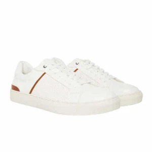 Steve Madden Men’s P-COOPR Court Sneakers – Stylish White Casual Shoes | New - Picture 1 of 5