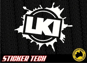 LKI MUD SPLAT LOOSEKID INDUSTRIES LOOSE KID STICKER DECAL TO SUIT MOTOCROSS FMX - Picture 1 of 2