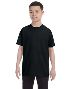 Jerzees Youth 5.6 oz 50/50 Heavyweight Blend Dri-Power T-Shirt M-29B - Picture 1 of 94