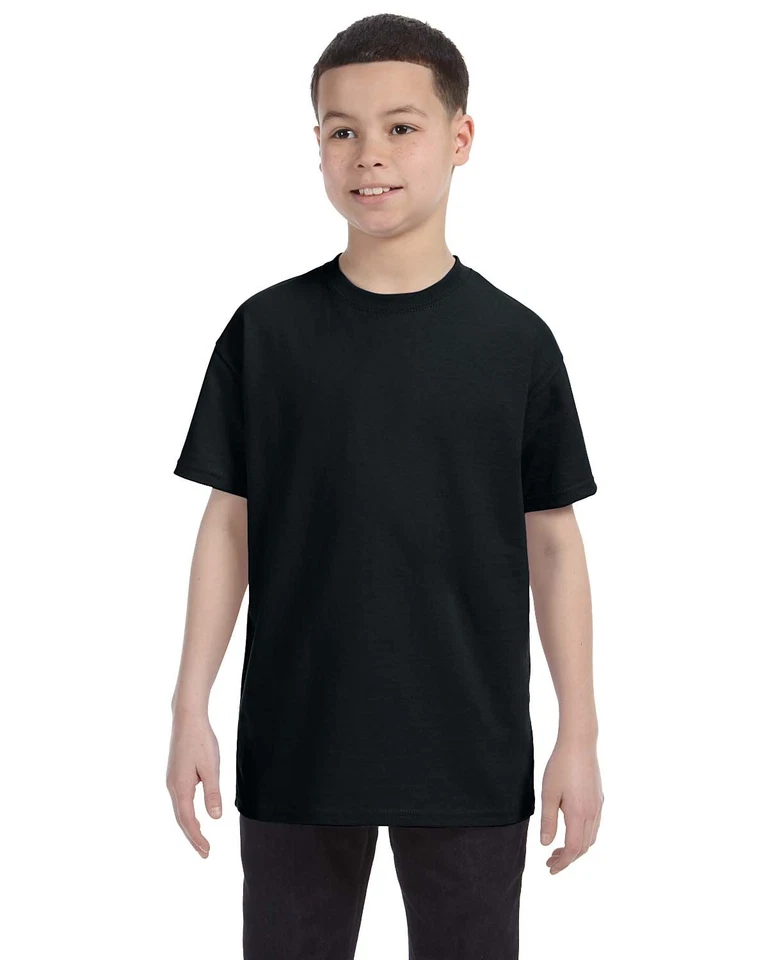 Camiseta Jerzees Youth 5,6 oz 50/50 mezcla de peso pesado Dri-Power M-29B Foto 1 de 1