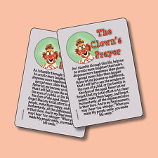 "The Clown's Prayer" - 2 Inspirational Verse Cards - sku# 664