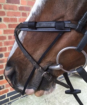 NOSE NET/MUZZLE NET FOR GRACKLE BRIDLE - FOR HELP WITH HEADSHAKING - Image 1 of 2