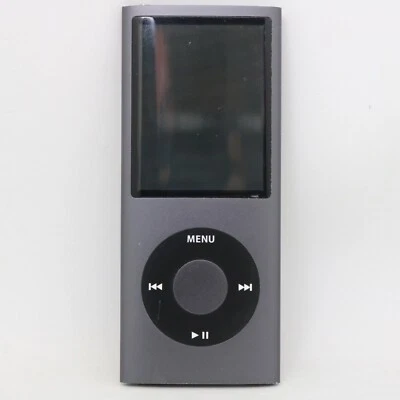 Apple iPod nano 4. Generation Graphit (8GB) Defekt / MP3 Player / vom Händler - Bild 1 von 4