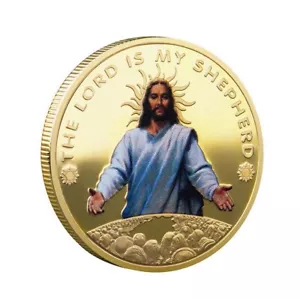 Gettone confessore medaglia moneta commemorativa Jesus Religious - 2 pz - Foto 1 di 4
