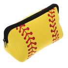 Baseball-Kosmetiktasche Tauchertuch Reisen Tragbare Aufbewahrungstasche