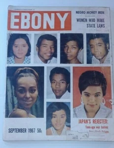 September 1967 Ebony ( JAPAN'S REJECTED ) Teen-age war babies - Imagen 1 de 12
