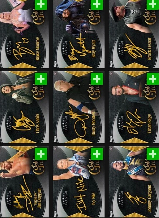 [DIGITAL] Topps Slam - Five Star 25 S2 - Golden Graphs - Pick - Image 1 of 1