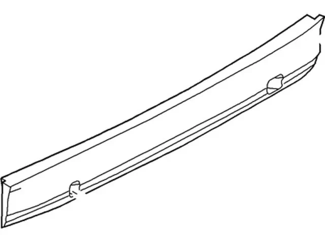 Refuerzo de cubierta de parachoques genuino Ford XW4Z-17D942-BA Foto 1 de 1