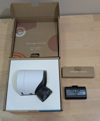 *ISSUE* SimpliSafe Wireless Outdoor 1080P Camera White CMOB1 *READ* - Image 1 of 4