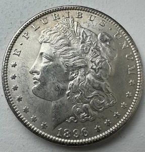1896-P Morgan Silver Dollar - INV#7835 - Picture 1 of 2