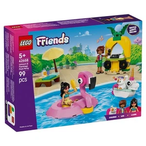 Lego 42658 Friends Einhorn & Flamingo Pool Party - Bild 1 von 9