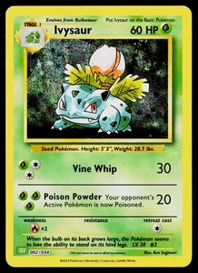 Ivysaur 002/034 Trading Card Game Classic Classic Collection - Picture 1 of 2