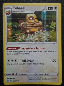 Bibarel 121/172 Swsh09: Brilliant Stars Holo - Picture 1 of 3