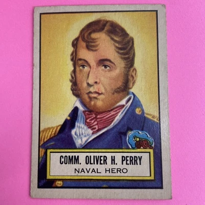 1952 Topps Look 'N See-Comm. Oliver H Perry #33-VG - Image 1 of 4