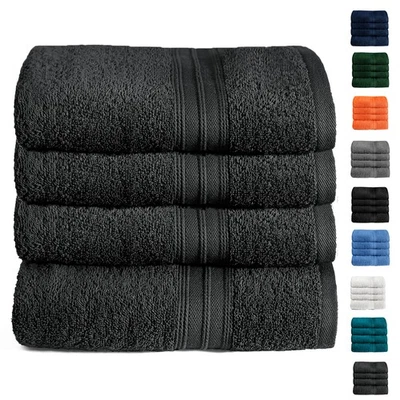 Premium Handtuch Set 2er 4er 100% Baumwolle Frottee Weich Saugstark 550g/m² - Bild 1 von 4