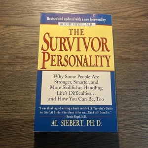 Survivor Personality Paperback Al Siebert PH. D - Picture 1 of 2