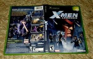 X-MEN LEGENDS MAGNETO MICROSOFT XBOX avec INSERT ĂTUI MANUEL JEU/CD (2004)đ„ - Photo 1/2