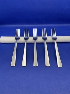 Villeroy & Boch NOTTING HILL Stainless Dinner Fork 18/10 Glossy Flatware Lot 5 - Picture 1 of 6