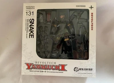 Revoltech Yamaguchi No.131 Metal Gear Solid Peace Walker SNAKE Figure NEW - Image 1 of 4