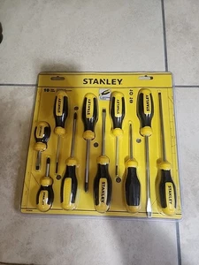 Stanley 10 Pcs Screwdriver Set - Picture 1 of 3
