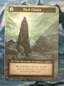 Sorcery : Contested Realm (Beta)  Elite BLACK OBELISK NM - Bild 1 von 3