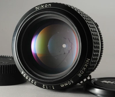 US Stock Mint Nikon NIKKOR 50mm F/1.2 Ai-S AIS  MF Lens #4078 - Image 1 of 4